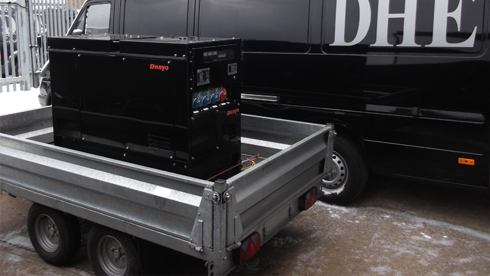 Essex Stage Hire 12.5KVA Generator